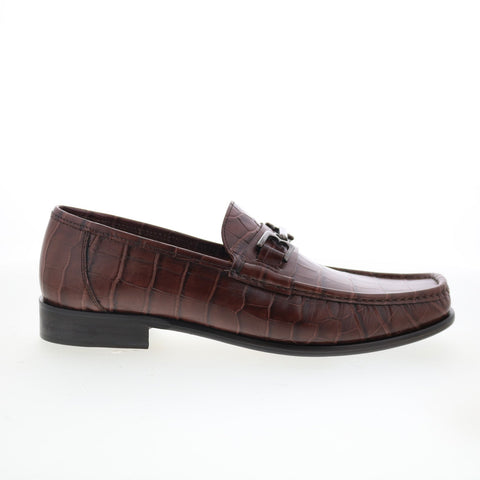 Bruno Magli Trieste BM3TRIC4 Mens Brown Loafers & Slip Ons Casual Shoes