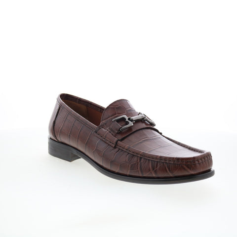 Bruno Magli Trieste BM3TRIC4 Mens Brown Loafers & Slip Ons Casual Shoes