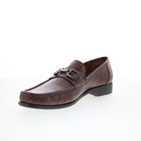 Bruno Magli Trieste BM3TRIC4 Mens Brown Loafers & Slip Ons Casual Shoes