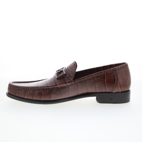 Bruno Magli Trieste BM3TRIC4 Mens Brown Loafers & Slip Ons Casual Shoes