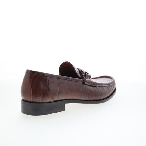 Bruno Magli Trieste BM3TRIC4 Mens Brown Loafers & Slip Ons Casual Shoes