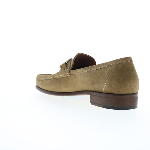 Bruno Magli Trieste BM3TRIO2 Mens Brown Suede Loafers & Slip Ons Casual Shoes