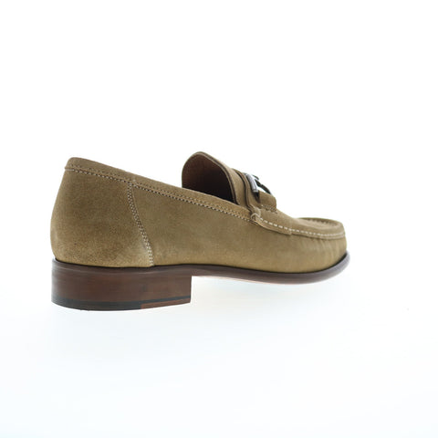 Bruno Magli Trieste BM3TRIO2 Mens Brown Suede Loafers & Slip Ons Casual Shoes