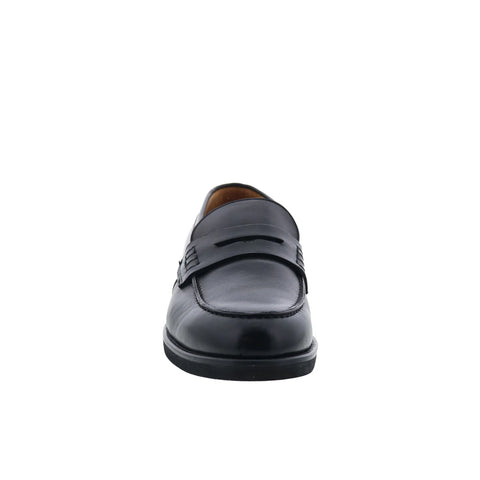 Bruno Magli Carter BM4CARA0 Mens Black Loafers & Slip Ons Penny Shoes