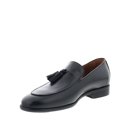 Bruno Magli Hugo BM5HUGA0 Mens Black Leather Loafers & Slip Ons Casual Shoes