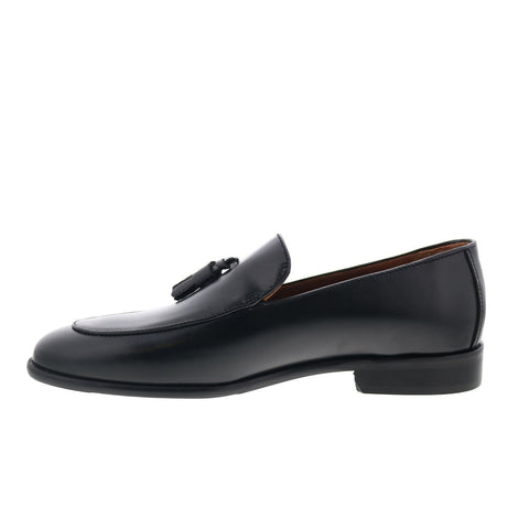 Bruno Magli Hugo BM5HUGA0 Mens Black Leather Loafers & Slip Ons Casual Shoes