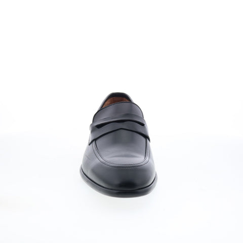 Bruno Magli Verona BM5VERA0 Mens Black Leather Loafers & Slip Ons Penny Shoes