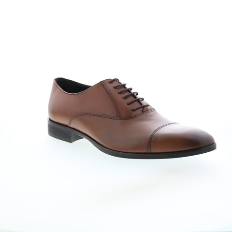 Bruno Magli Caymen BM600093 Mens Brown Oxfords & Lace Ups Cap Toe Shoes