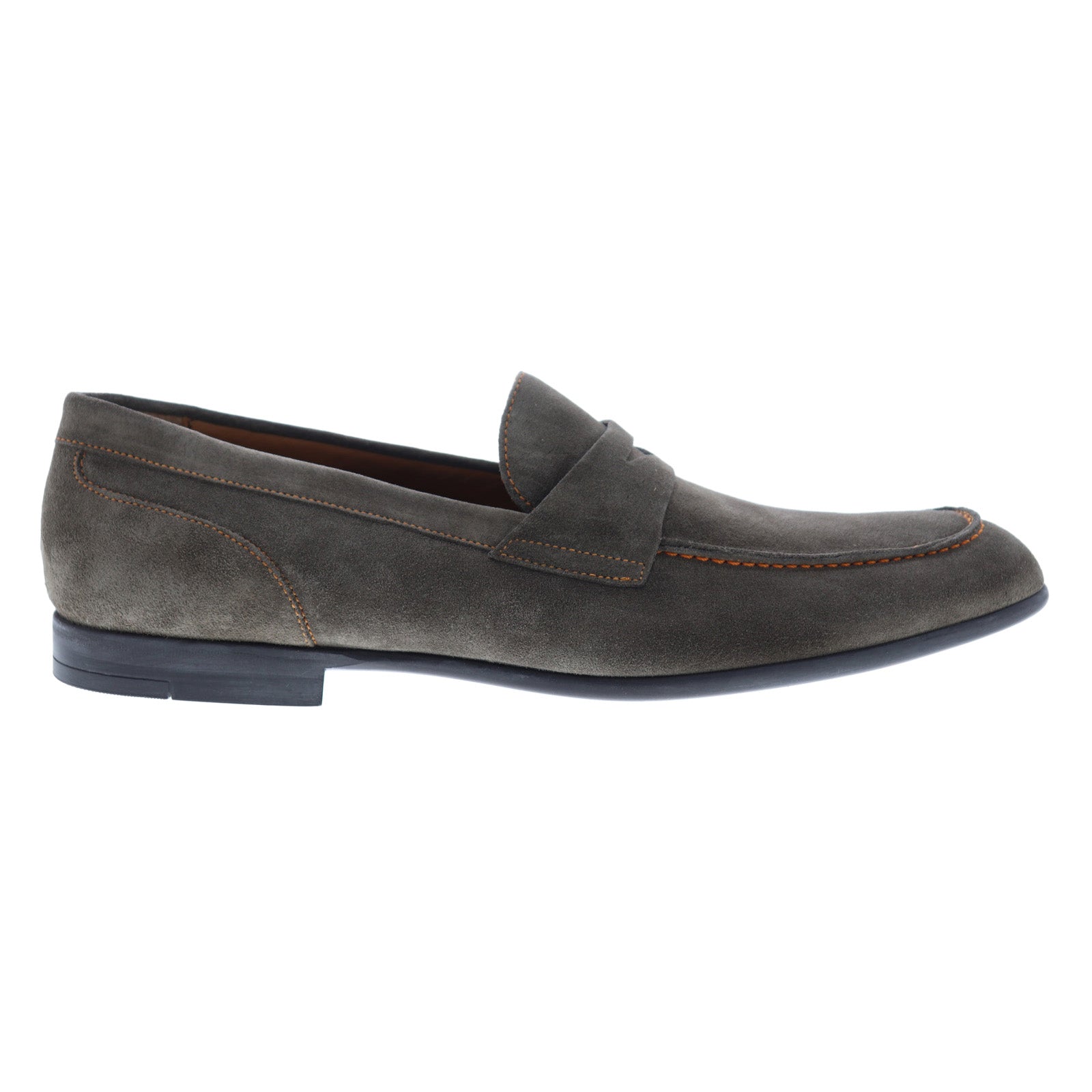 Bruno Magli Mens Silas Gray Shoes (NWT) Bruno Magli Silas BM600231 Mens Blue Suede Loafers & Slip  main image 3