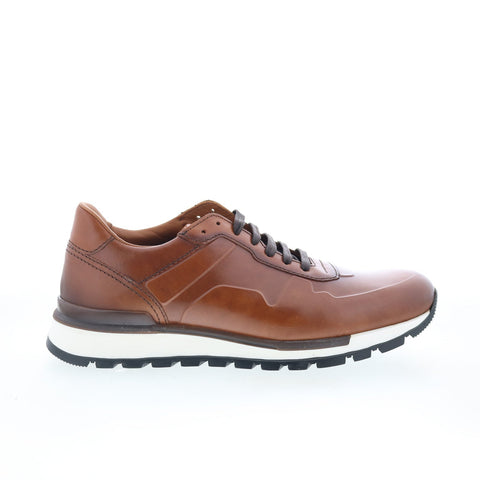 Bruno Magli Davio BM600297 Mens Brown Leather Lifestyle Sneakers Shoes