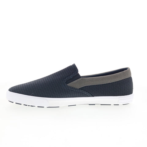 Ben Sherman Pete Slip-On Mens Black Mesh Lifestyle Sneakers Shoes