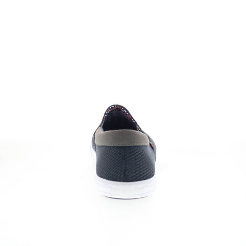 Ben Sherman Pete Slip-On Mens Black Mesh Lifestyle Sneakers Shoes