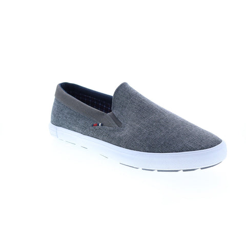 Ben Sherman Pete Slip On BNM00004 Mens Gray Canvas Lifestyle Sneakers Shoes