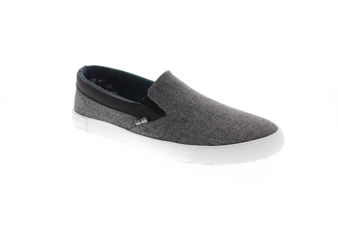 Ben Sherman Pete Slip On BNM00004 Mens Gray Canvas Lifestyle Sneakers Shoes
