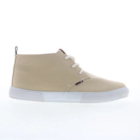 Ben Sherman Bardford Chukka BNM00060-TNCO Mens Beige Canvas Chukkas Boots