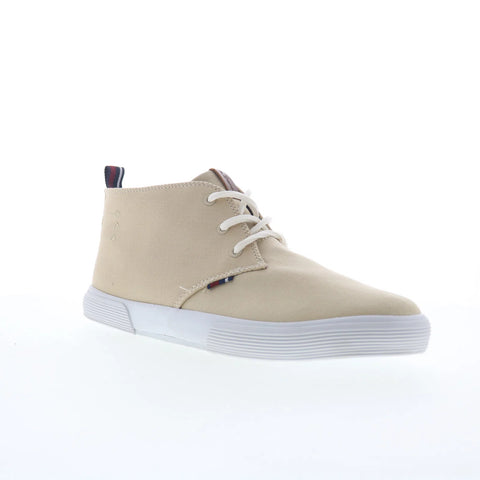 Ben Sherman Bardford Chukka BNM00060-TNCO Mens Beige Canvas Chukkas Boots