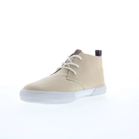 Ben Sherman Bardford Chukka BNM00060-TNCO Mens Beige Canvas Chukkas Boots