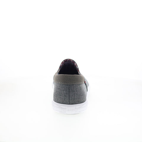 Ben Sherman Percy Slip On BNM00104-2GYC Mens Gray Lifestyle Sneakers Shoes