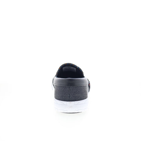 Ben Sherman Percy Slip-On BNM00104-Z141 Mens Black Lifestyle Sneakers Shoes
