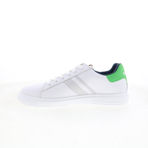 Ben Sherman Hardie Trainer Mens White Synthetic Lifestyle Sneakers Shoes
