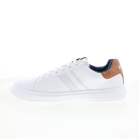 Ben Sherman Hardie Trainer BNMF20108 Mens White Lifestyle Sneakers Shoes