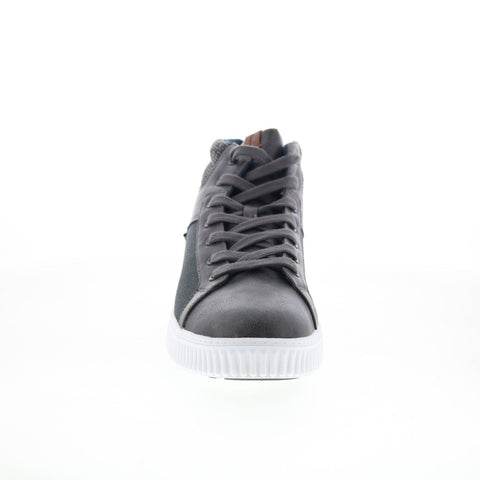 Ben Sherman Markus HI Top BNMF21020 Mens Gray Lifestyle Sneakers Shoes