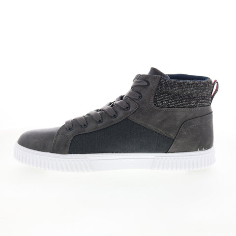 Ben Sherman Markus HI Top BNMF21020 Mens Gray Lifestyle Sneakers Shoes