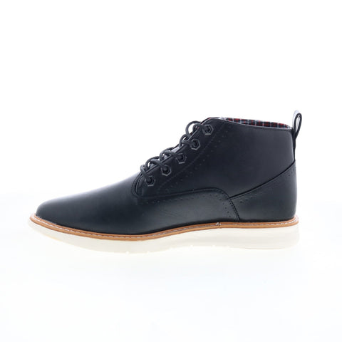 Ben Sherman Omega Casual Chukka Mens Black Synthetic Casual Dress Boots