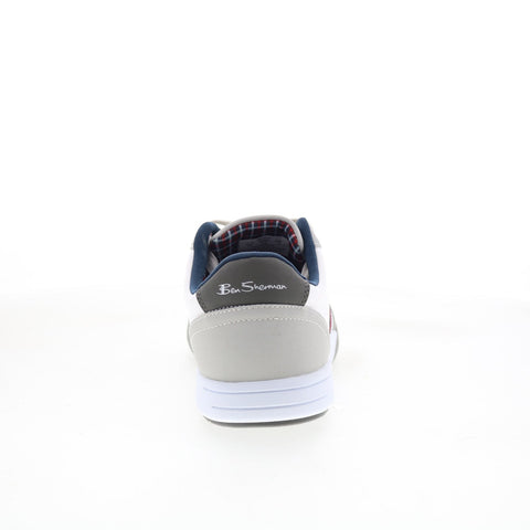 Ben Sherman Pacer Sneaker Mens White Synthetic Lifestyle Sneakers Shoes