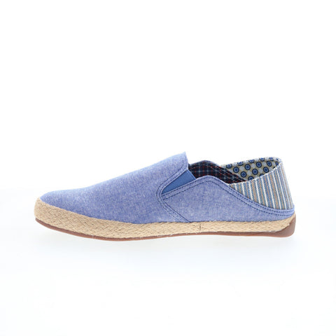 Ben Sherman Jenson Heel Slip Stripe Mens Blue Lifestyle Sneakers Shoes