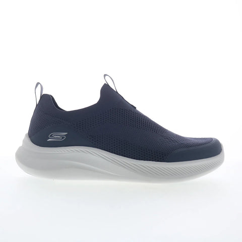 Skechers Bobs Moda Flex - Broad Acre Mens Blue Lifestyle Sneakers Shoes