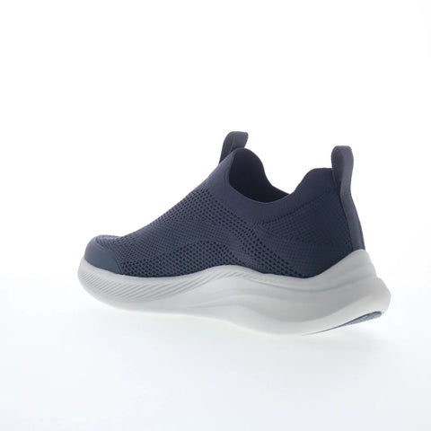 Skechers Bobs Moda Flex - Broad Acre Mens Blue Lifestyle Sneakers Shoes