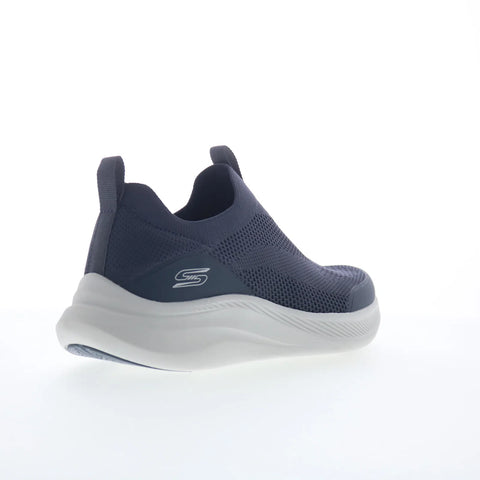 Skechers Bobs Moda Flex - Broad Acre Mens Blue Lifestyle Sneakers Shoes