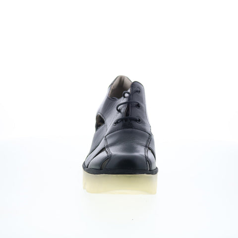 Fly London Bogi BOGI466FLY-000 Womens Black Oxfords & Lace Ups Casual Shoes