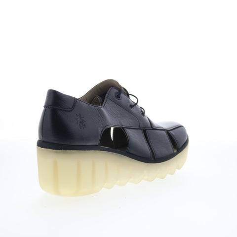 Fly London Bogi BOGI466FLY-000 Womens Black Oxfords & Lace Ups Casual Shoes