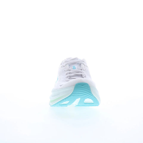 Hoka Bondi 9 1162012-FTCL Womens White Mesh Lace Up Athletic Running Shoes