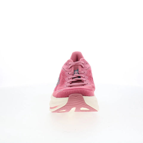 Hoka Bondi 9 1162012-LYC Womens Pink Mesh Lace Up Athletic Running Shoes