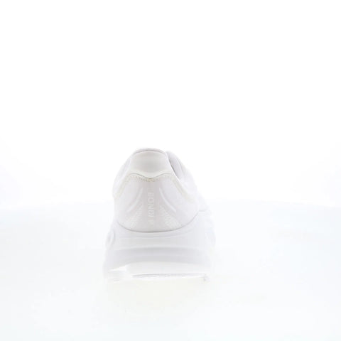 Hoka Bondi 9 1162012-WWH Womens White Mesh Lace Up Athletic Running Shoes