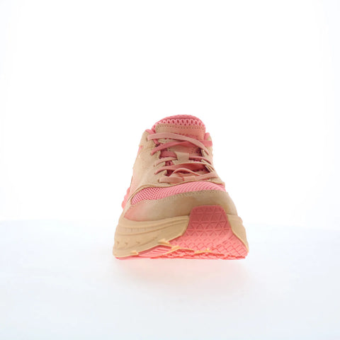 Hoka Bondi L BP 2 1165690-CPLC Mens Pink Mesh Athletic Running Shoes