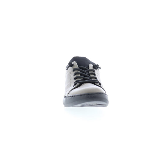 Softinos Bonn BONN667SOF-015 Womens Gray Leather Lifestyle Sneakers Shoes