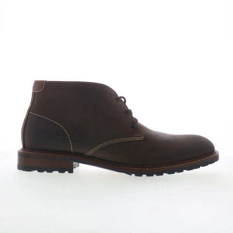 Johnston & Murphy Boswell 59-5434 Mens Brown Leather Lace Up Chukkas Boots