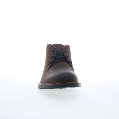Johnston & Murphy Boswell 59-5434 Mens Brown Leather Lace Up Chukkas Boots