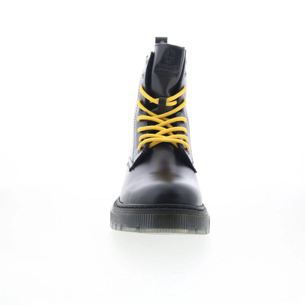 Greats Bowery Boot BOWB01SG-CUQ Mens Black Leather Casual Dress Boots ...