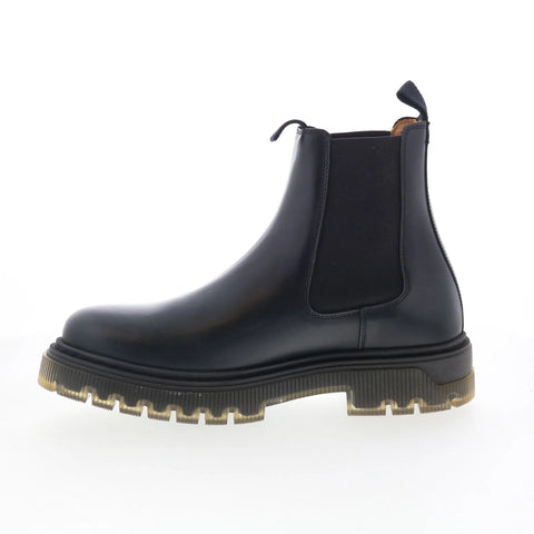 Greats Bowery Chelsea BOWC01SG-CUQ Mens Black Leather Slip On Chelsea Boots