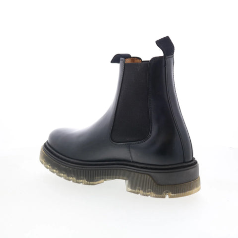 Greats Bowery Chelsea BOWC01SG-CUQ Mens Black Leather Slip On Chelsea Boots