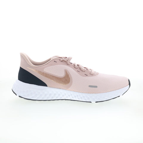 Nike Revolution 5 BQ3207-600 Womens Pink Canvas Athletic Running Shoes