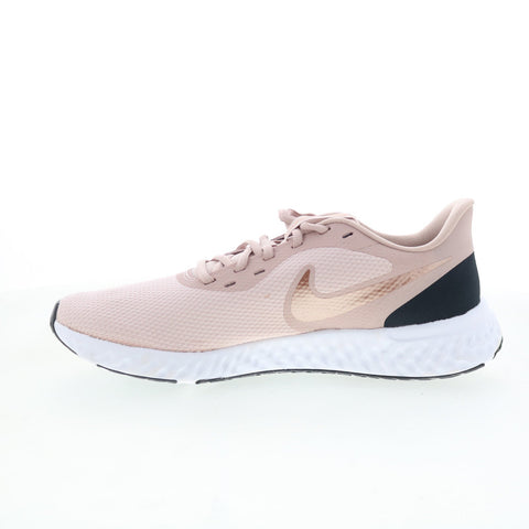 Nike Revolution 5 BQ3207-600 Womens Pink Canvas Athletic Running Shoes