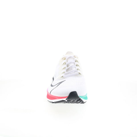 Nike Air Zoom Pegasus 37 BQ9646-103 Mens White Canvas Athletic Running Shoes