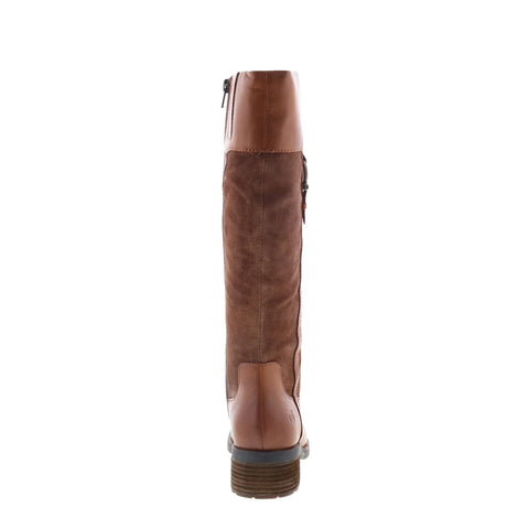 Born Ginger BR0042762 Womens Brown Leather Zipper Knee High Boots