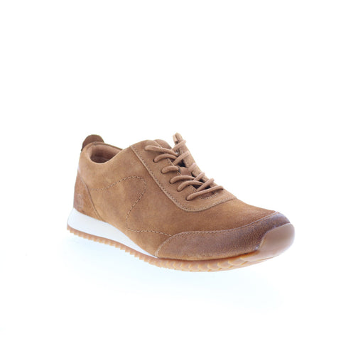 Born Lynn BR0043392 Womens Brown Suede Lace Up Lifestyle Sneakers Shoes